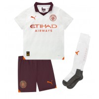 Dětský Fotbalový dres Manchester City Jack Grealish #10 2023-24 Venkovní Krátký Rukáv (+ trenýrky)
